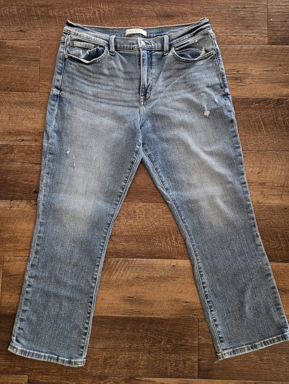 Eunina Classic Light Blue Women's Jeans - Casual Straight Fit - 15/32